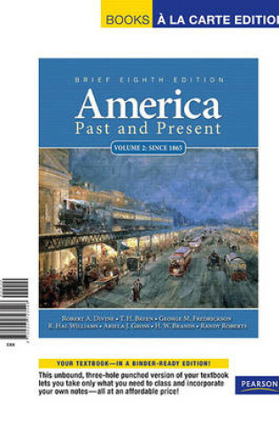 Cover of America Past and Present, Volume 2, Brief