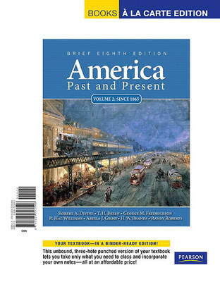 Cover of America Past and Present, Volume 2, Brief