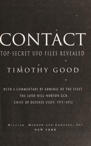 Book cover for Alien Contact