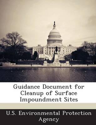 Book cover for Guidance Document for Cleanup of Surface Impoundment Sites