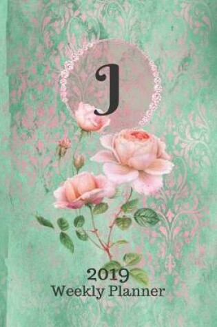 Cover of Letter J Personalized 2019 Plan on It Weekly Planner