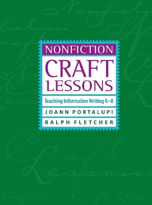 Book cover for Nonfiction Craft Lessons