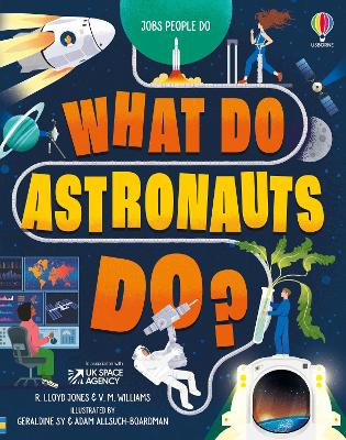 Book cover for What Do Astronauts Do?