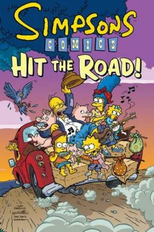 Cover of Simpsons Comics Hit the Road!