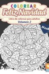 Book cover for Colorear - Feliz Navidad - Volumen 2 - Noche