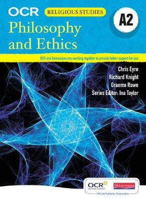 Book cover for A2 Philosophy and Ethics for OCR Student Book