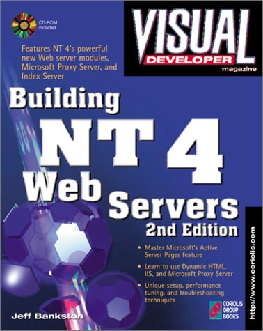 Book cover for Visual Developer for Creating NT 4 Web Servers