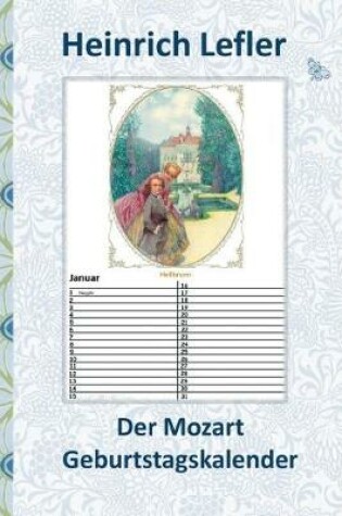 Cover of Der Mozart Geburtstagskalender (Wolfgang Amadeus Mozart)
