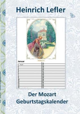 Book cover for Der Mozart Geburtstagskalender (Wolfgang Amadeus Mozart)
