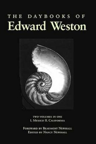 Cover of The Daybooks of Edward Weston