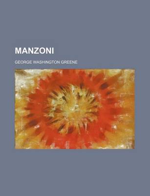 Book cover for Manzoni