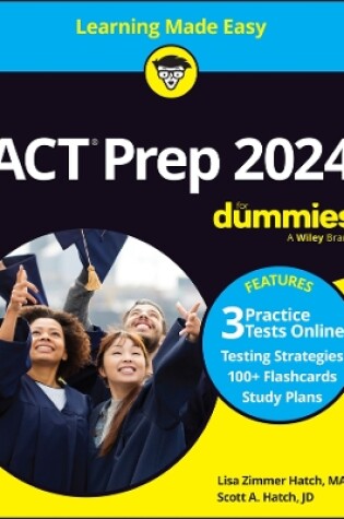 Cover of ACT Prep 2024 For Dummies with Online Practice