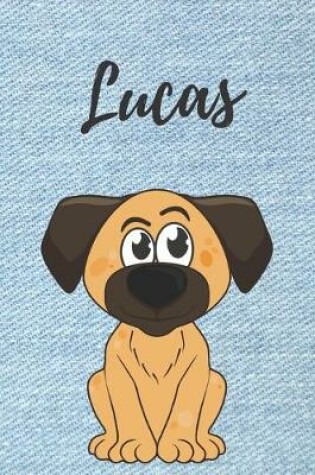 Cover of Lucas Hund-Malbuch / Notizbuch / Tagebuch