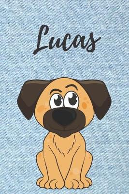 Book cover for Lucas Hund-Malbuch / Notizbuch / Tagebuch