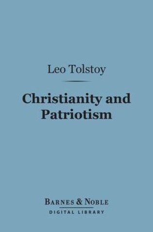 Cover of Christianity and Patriotism (Barnes & Noble Digital Library)