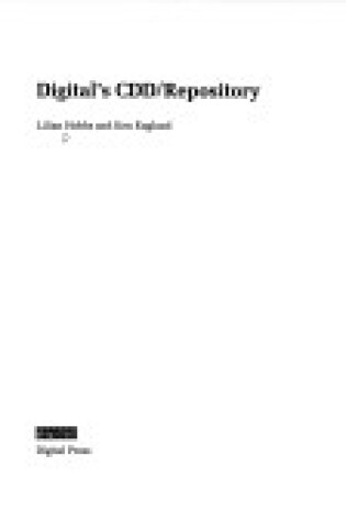 Cover of Digital's Cdd/Repository