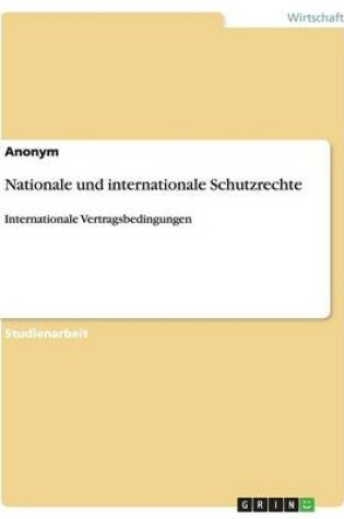 Cover of Nationale Und Internationale Schutzrechte