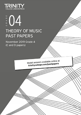 Book cover for Trinity College London Theory Past Papers Nov 2019: Grade 4