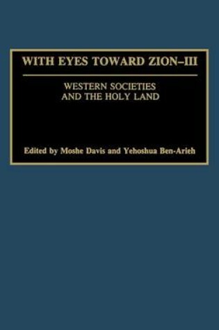 Cover of With Eyes Toward Zion - III