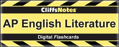 Book cover for Cliffsnotes AP English Literature Digital Flashcards