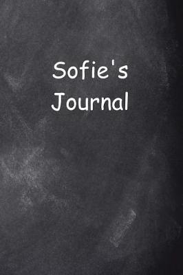 Book cover for Sofie Personalized Name Journal Custom Name Gift Idea Sofie