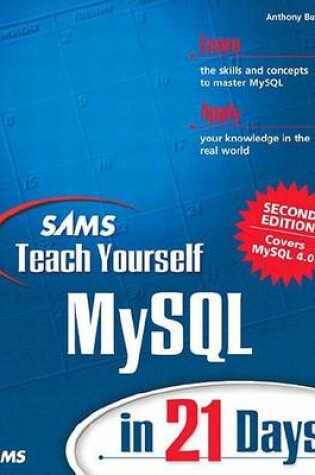 Cover of Sams Teach Yourself Mysql in 21 Days