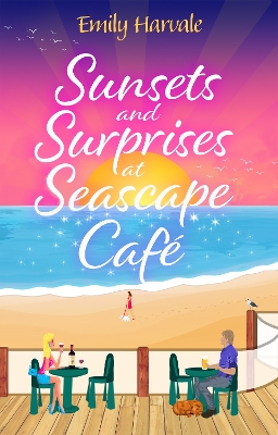 Book cover for Sunsets and Surprises at Seasacpe Cafe