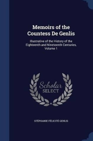 Cover of Memoirs of the Countess De Genlis
