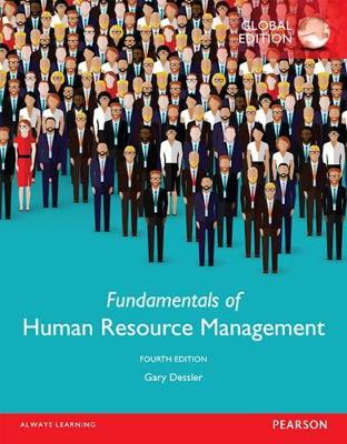 Book cover for Fundamentals of Human Resource Management, OLP withouteText, Global Edition