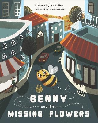 Book cover for Benny and the missing flowers