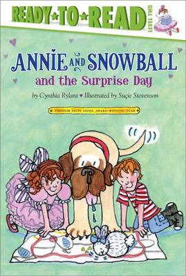 Book cover for Annie and Snowball and the Surprise Day