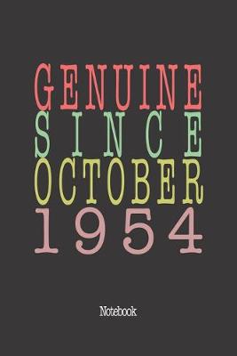 Book cover for Genuine Since October 1954