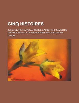 Book cover for Cinq Histoires