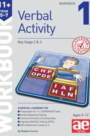 Cover of 11+ Verbal Activity Year 5-7 Workbook 1