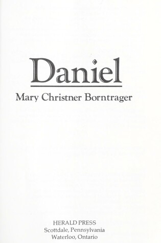 Cover of Daniel