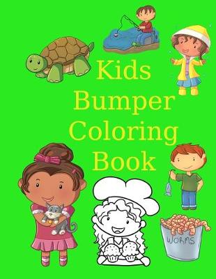 Book cover for Kids Bumper Coloring Book