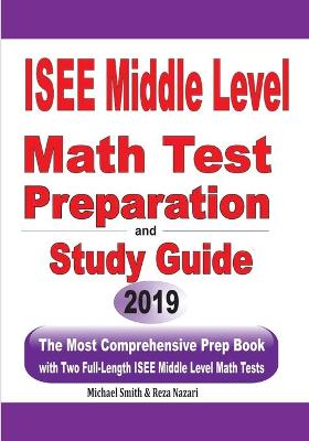 Book cover for ISEE Middle Level Math Test Preparation and Study Guide