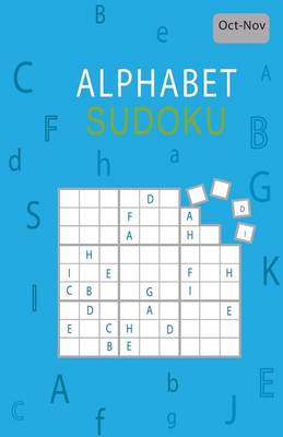 Book cover for Alphabet Sudoku Oct-Nov