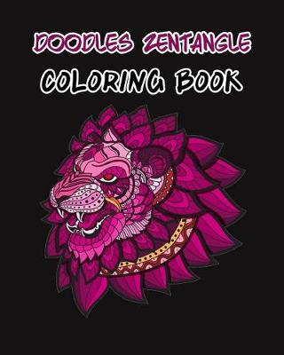 Book cover for Doodles Zentangle Coloring Book