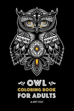 Cover of Owl Coloring Book for Adults