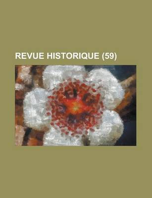 Book cover for Revue Historique (59)