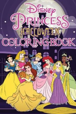 Cover of Disney Princess Halloween Coloring Book