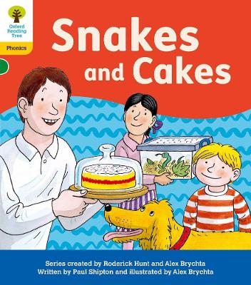 Book cover for Oxford Reading Tree: Floppy's Phonics Decoding Practice: Oxford Level 5: Snakes and Cakes