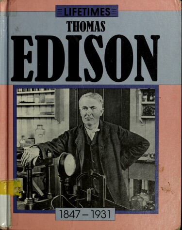 Book cover for Thomas Edison