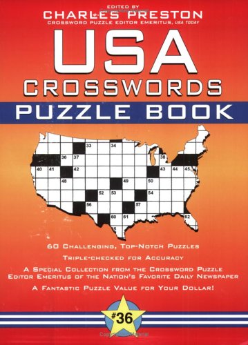 Book cover for USA Crosswords Puzzle