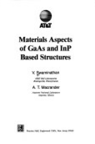 Cover of Material Aspects of Gaas and Inp Based Structures