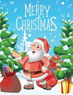 Book cover for Merry Christmas Activity Book for Kids