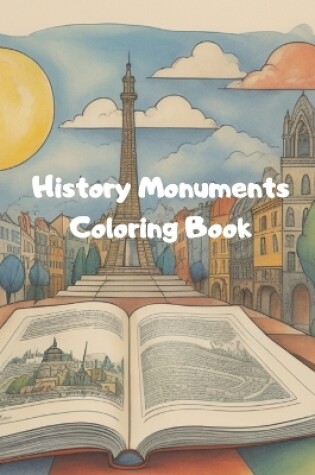 Cover of Monuments coloring book