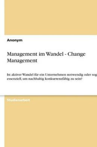 Cover of Management im Wandel - Change Management