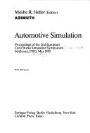 Book cover for Automotive Simulation